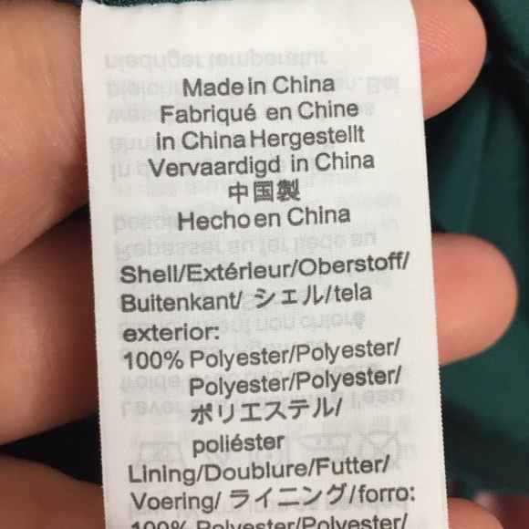 J. Crew Mercantile Floral Tie Sleeve Dress Green 4 - Picture 5 of 8